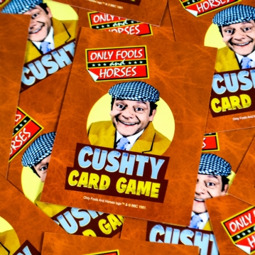 Only Fools and Horses Cushty Card Game