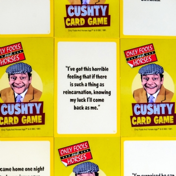 Only Fools and Horses Cushty Card Game