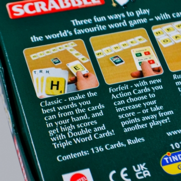 Scrabble Cards - The World's Favourite Word Game