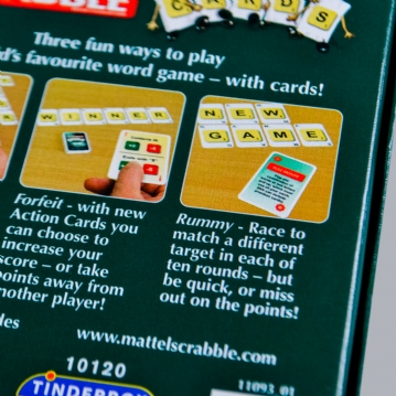 Scrabble Cards - The World's Favourite Word Game