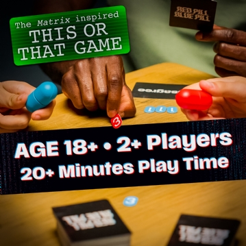 Red Pill Blue Pill Adult Party Game