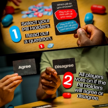 Red Pill Blue Pill Adult Party Game