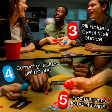 Red Pill Blue Pill Adult Party Game