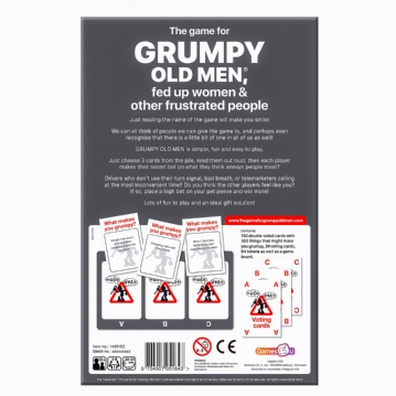The Game for Grumpy Old Men, Fed up Women & Other Frustrated Partners