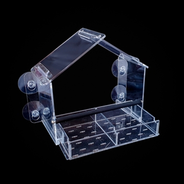 Frequent Flyer Clear Bird Feeder