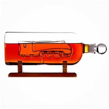 Train in a Bottle Decanter