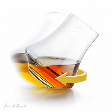 Roll & Spin Spirits Glass