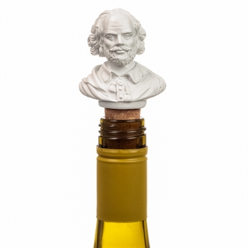 Shakespeare Novelty Bottle Stopper