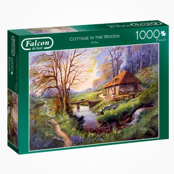 Cottage in the Woods 1000 Piece Jigsaw Puzzle