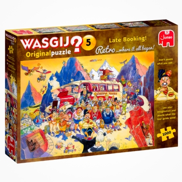 Wasgij Original Retro 5 Late Booking Jigsaw Puzzle