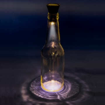 Solar Cork Bottle Light
