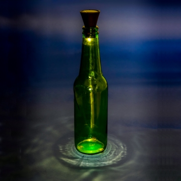 Solar Cork Bottle Light