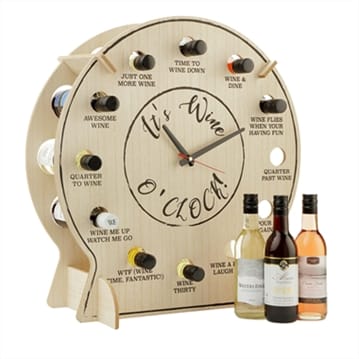 Alcohol Miniatures Clock