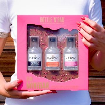 Mini Alcohol and Chocolate Gift Set