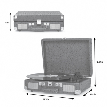 Crosley Cruiser Plus Deluxe Portable Turntables