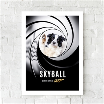 Personalised Pet Movie Prints