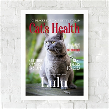 Personalised Pet Magazine Prints