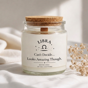 Funny Zodiac Sign Trait Candles