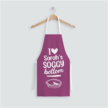 Personalised Soggy Bottom Apron