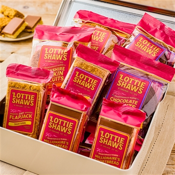 Lottie Shaw's Gardener's Tin of Baked Treats featuring Eleanor Tomlinson's illustration