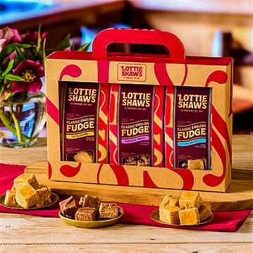 Lottie Shaw's Yorkshire Fudge Trio Gift Box