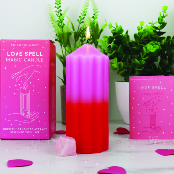 Love Spell Magic Candle