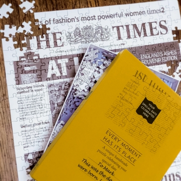 Personalised Times Newspaper Front Page Jigsaw
