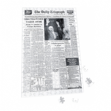 400 Piece Telegraph Front Page Newspaper Puzzle