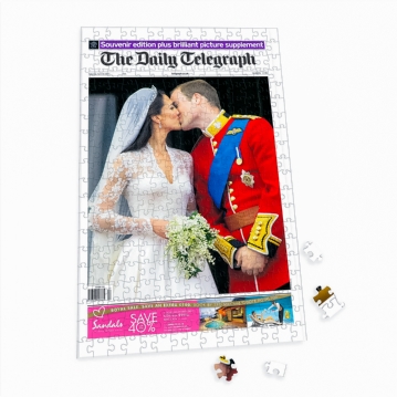 400 Piece Telegraph Front Page Newspaper Puzzle