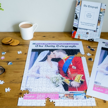 400 Piece Telegraph Front Page Newspaper Puzzle