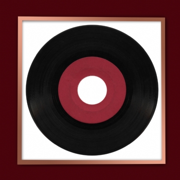 Record Album Frame - Rose Gold