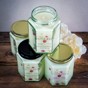Scented 50 Hour Burn time Jam Jar Candles