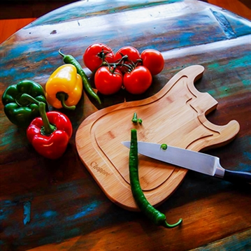 Guitar Cutting Board