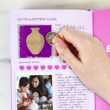 100 Things to do with Mum Scratch Book
