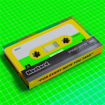 Retro Cassette Sticky Notes