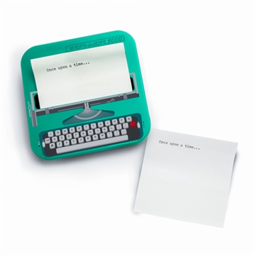 Typewriter Shaped Sticky Note Dispenser
