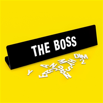 Moodboard Magnetic Desk Sign