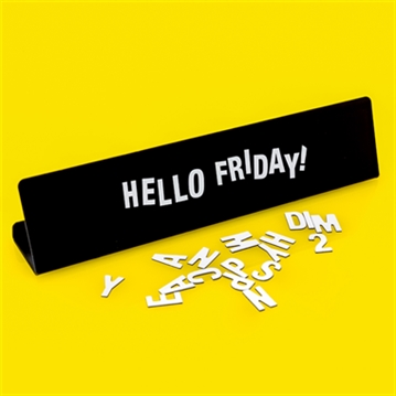 Moodboard Magnetic Desk Sign