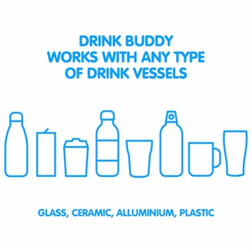 Drink Buddy - Hydration Alarm Coaster