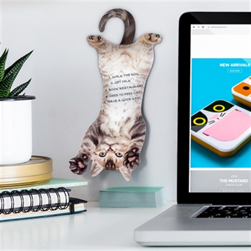 Cat Hanging Notes
