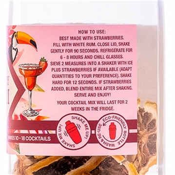 Strawberry Daiquiri Cocktail Making Kit 