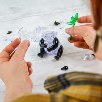 3D Panda Jigsaw Puzzle