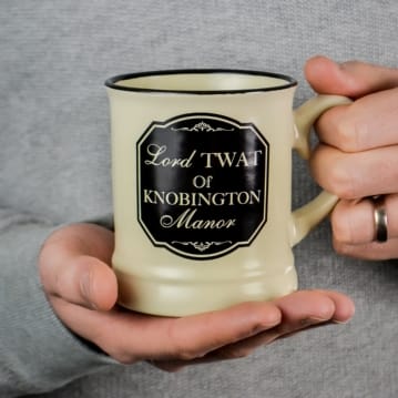 Victoriana Rude Mug - Lord