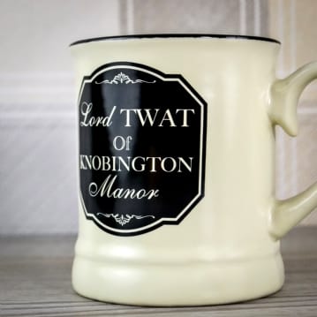 Victoriana Rude Mug - Lord