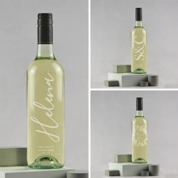 Personalised Engraved Wine