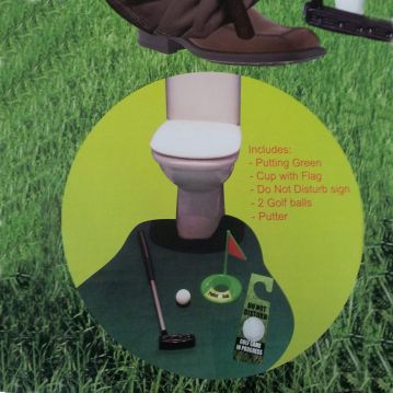 Potty Putter Toilet Golf Game