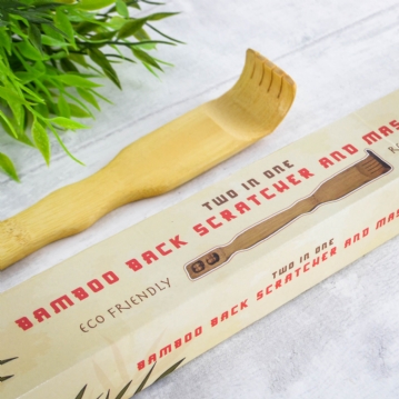 Bamboo Back Scratcher and Massager