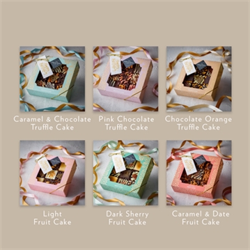 Luxury Happy Birthday Handmade Cakes - 9 Assortment