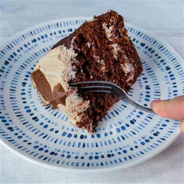 Celebration Birthday Cakes with Candles & Topper