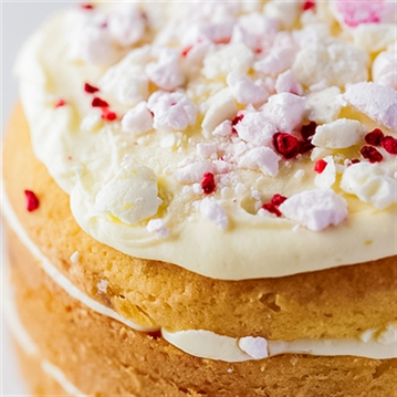 Celebration Birthday Cakes with Candles & Topper